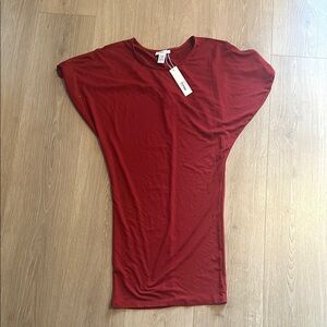 Elegant Red Women's Top